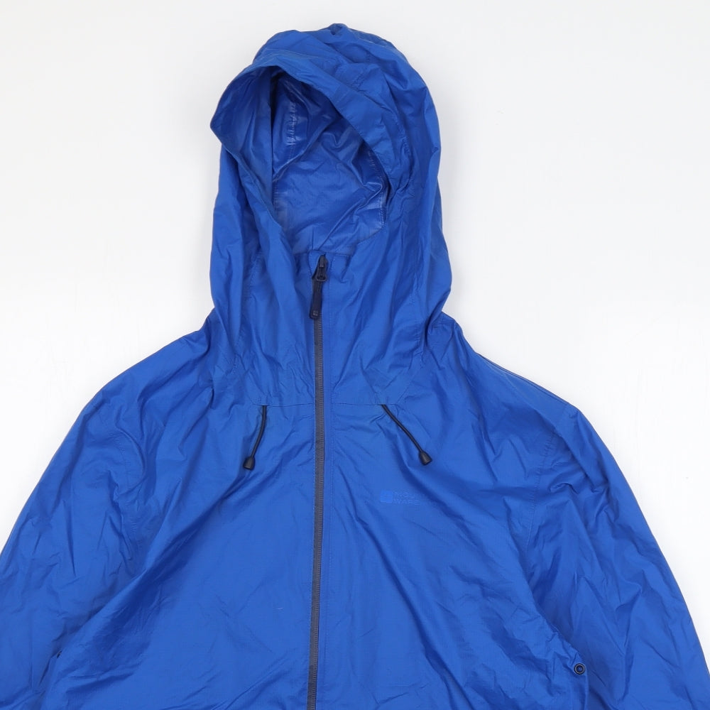 Mountain Warehouse Mens Blue   Windbreaker Jacket Size M