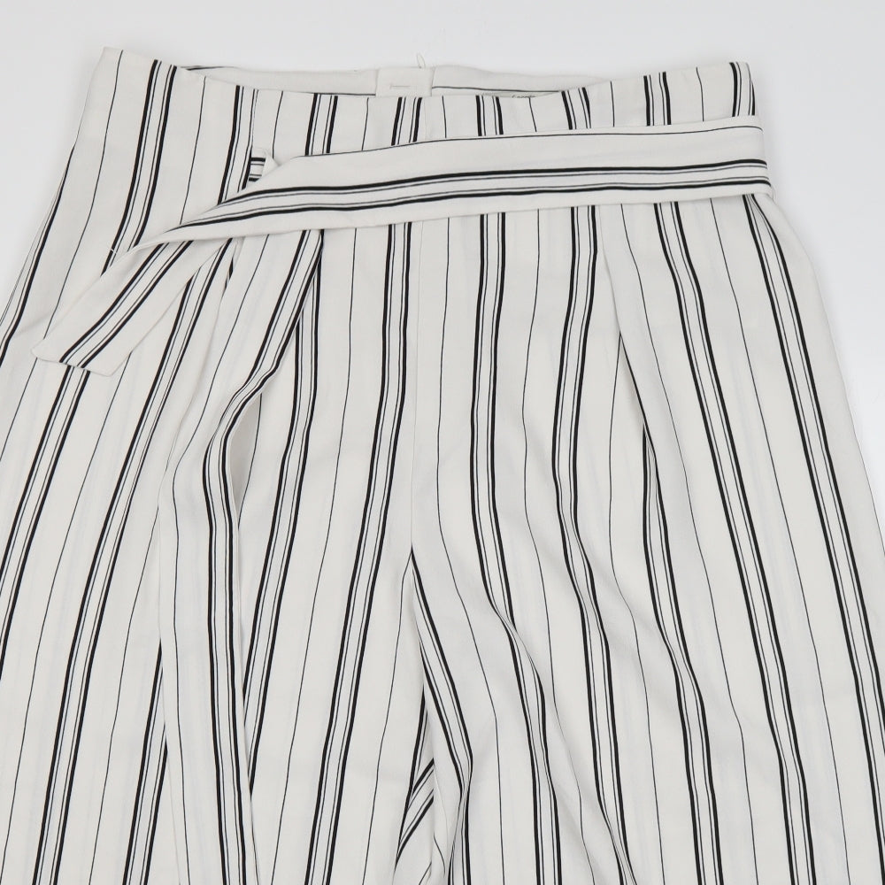 George Womens Multicoloured Striped Polyester Cropped Trousers Size 18 L21 in Regular