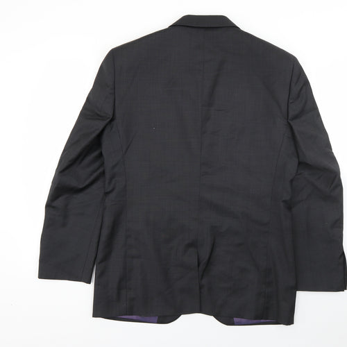 NEXT Mens Grey  Wool Jacket Suit Jacket