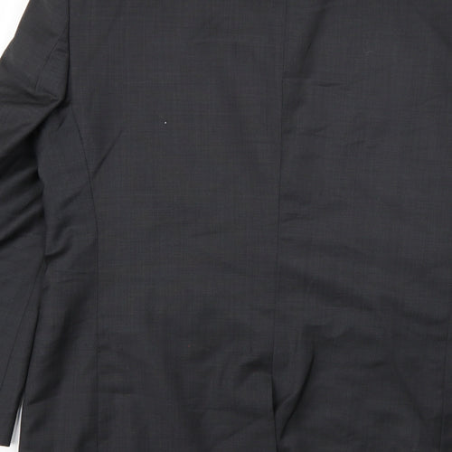 NEXT Mens Grey  Wool Jacket Suit Jacket
