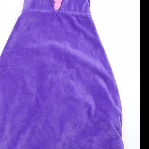 TU Girls Purple  Polyester  Gown One Size   - Cape