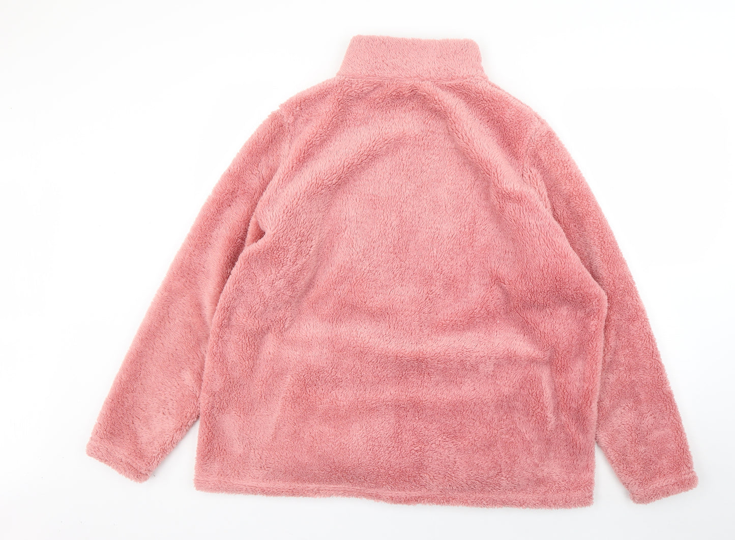 Dunnes Store  Womens Pink  Polyester Full Zip Sweatshirt Size XL