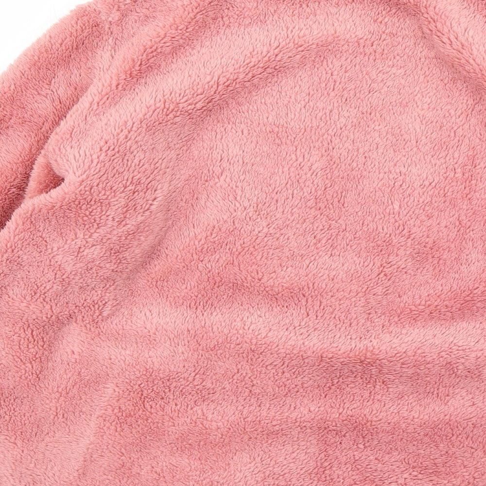 Dunnes Store  Womens Pink  Polyester Full Zip Sweatshirt Size XL