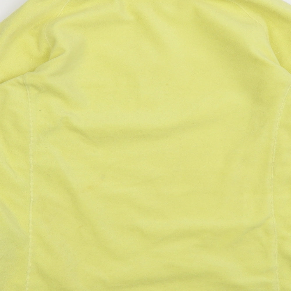 Craghoppers Womens Yellow  Polyester Pullover Sweatshirt Size 8  Zip
