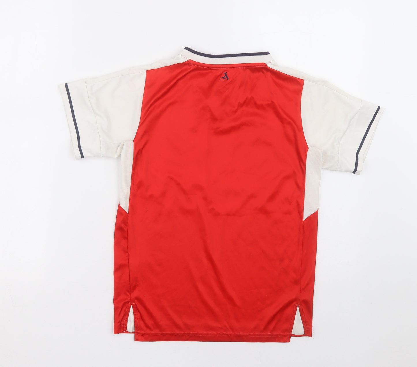 PUMA Boys Red  Polyester Pullover T-Shirt Size 9-10 Years Crew Neck Pullover - Arsenal FC