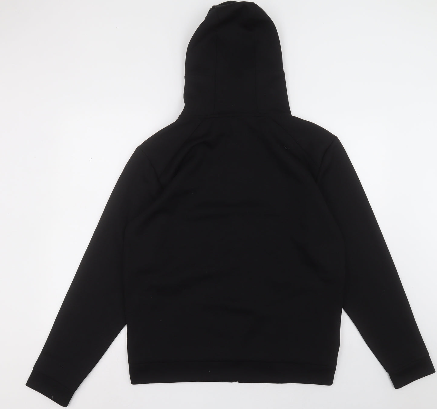 Dunnes Stores Mens Black  Polyester Full Zip Hoodie Size M