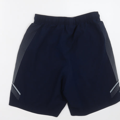 Under armour Mens Black  Polyester Sweat Shorts Size M L6 in Regular Tie