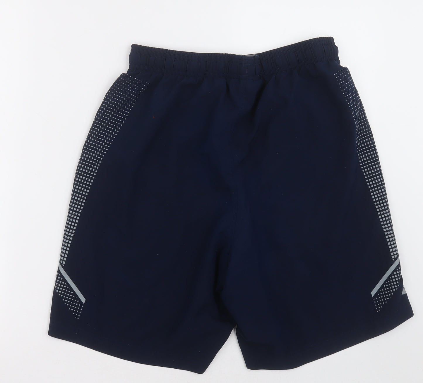 Under armour Mens Black  Polyester Sweat Shorts Size M L6 in Regular Tie