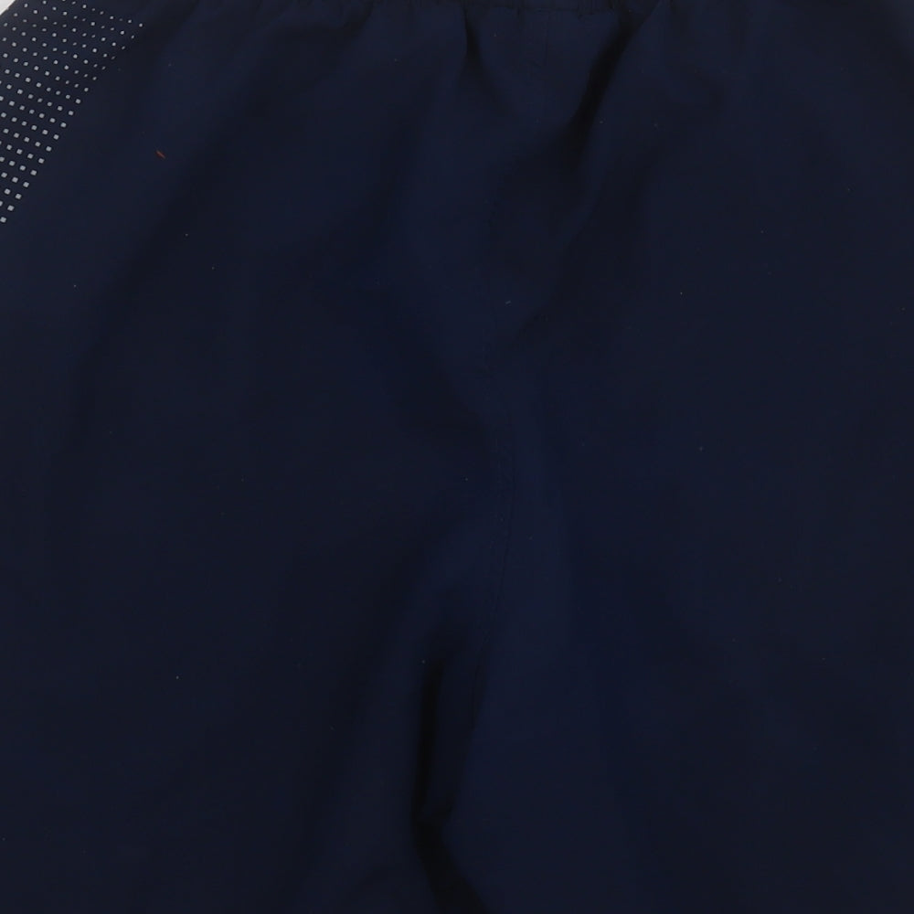 Under armour Mens Black  Polyester Sweat Shorts Size M L6 in Regular Tie