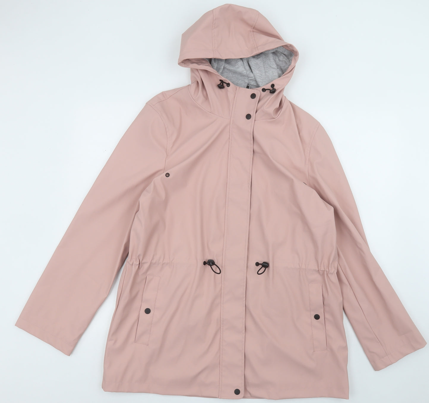 Peacocks Womens Pink   Windbreaker Jacket Size 16  Zip