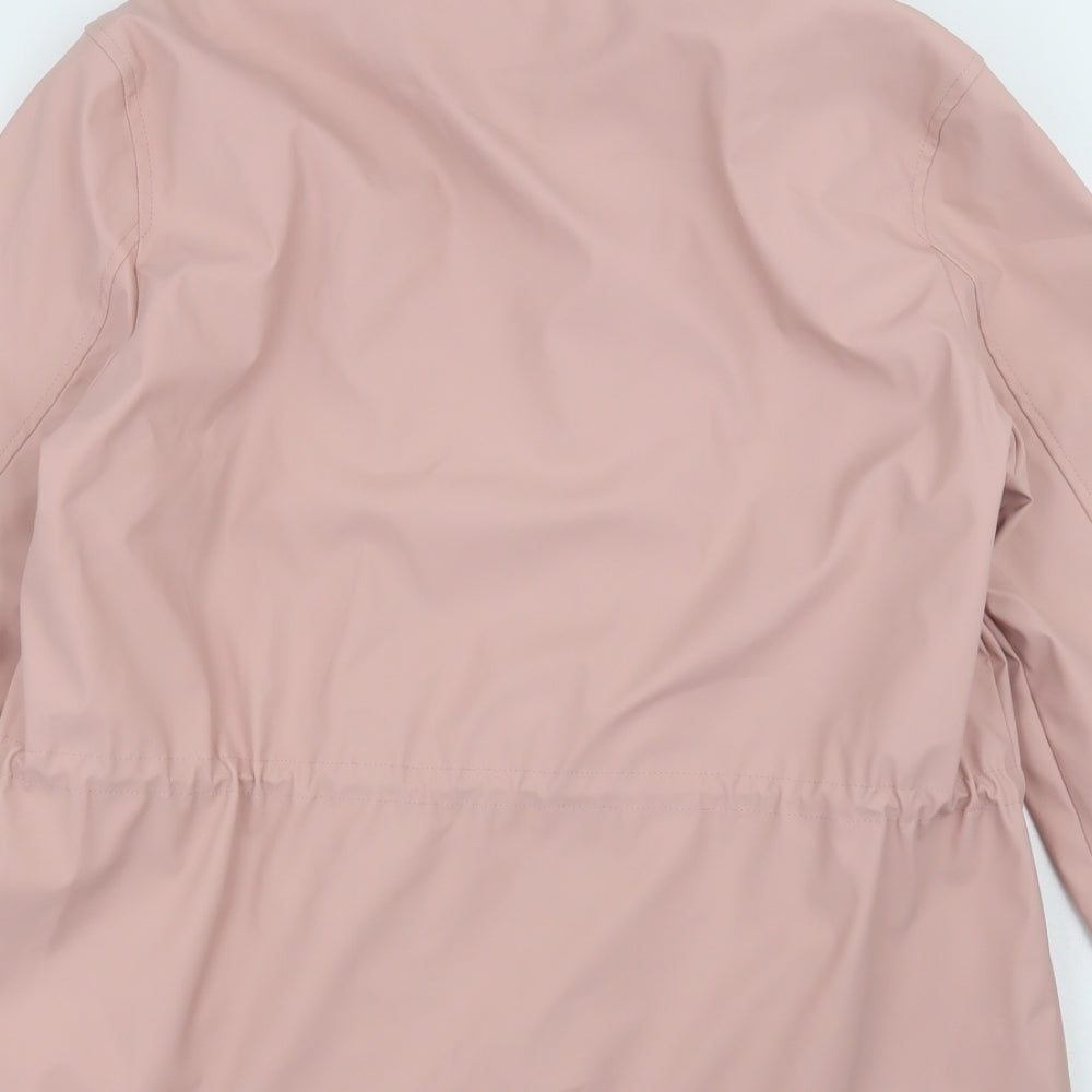 Peacocks Womens Pink   Windbreaker Jacket Size 16  Zip