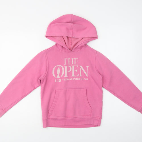 Garb Girls Pink  Cotton Pullover Hoodie Size 5-6 Years