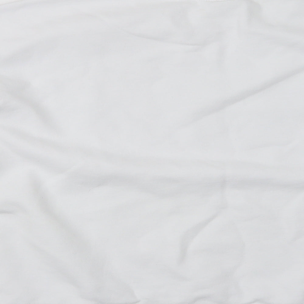 Primark Womens White  Cotton Pullover Sweatshirt Size 16   - Mickey Mouse