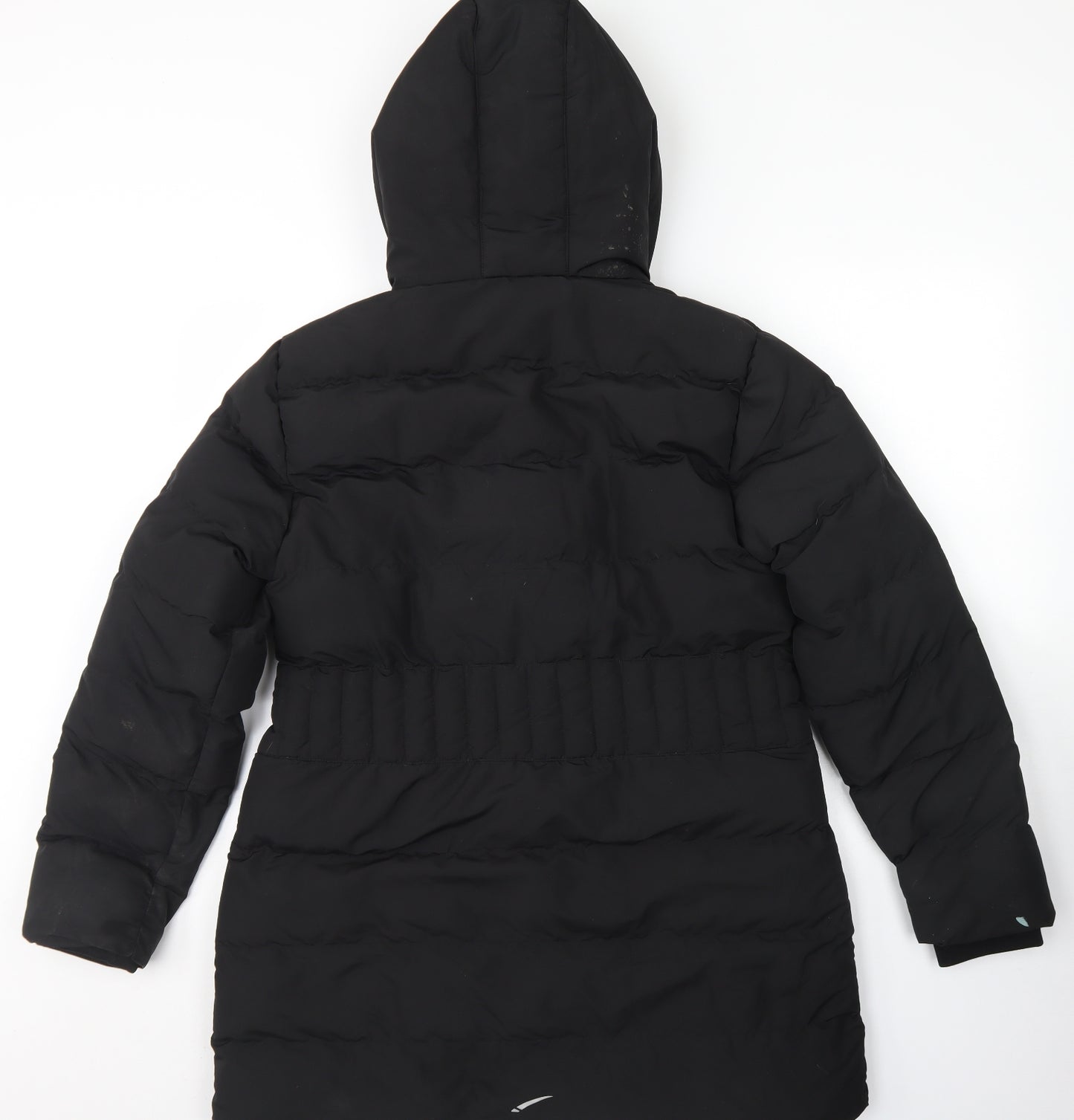 LA Gear Womens Black   Rain Coat Coat Size 12  Zip