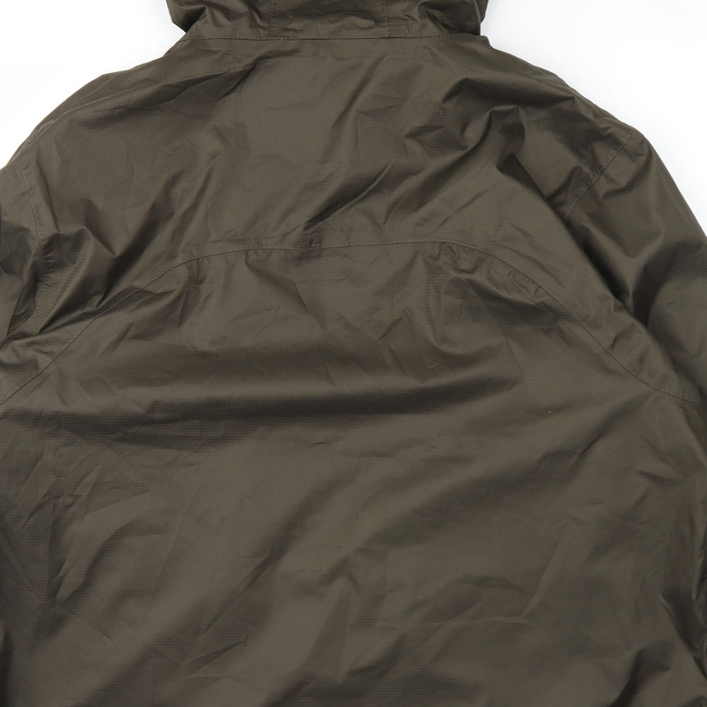 Gelert Mens Green   Rain Coat Jacket Size XL  Zip