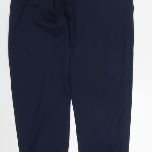 Nike Boys Blue  Polyester Sweatpants Trousers Size XL L27 in Regular