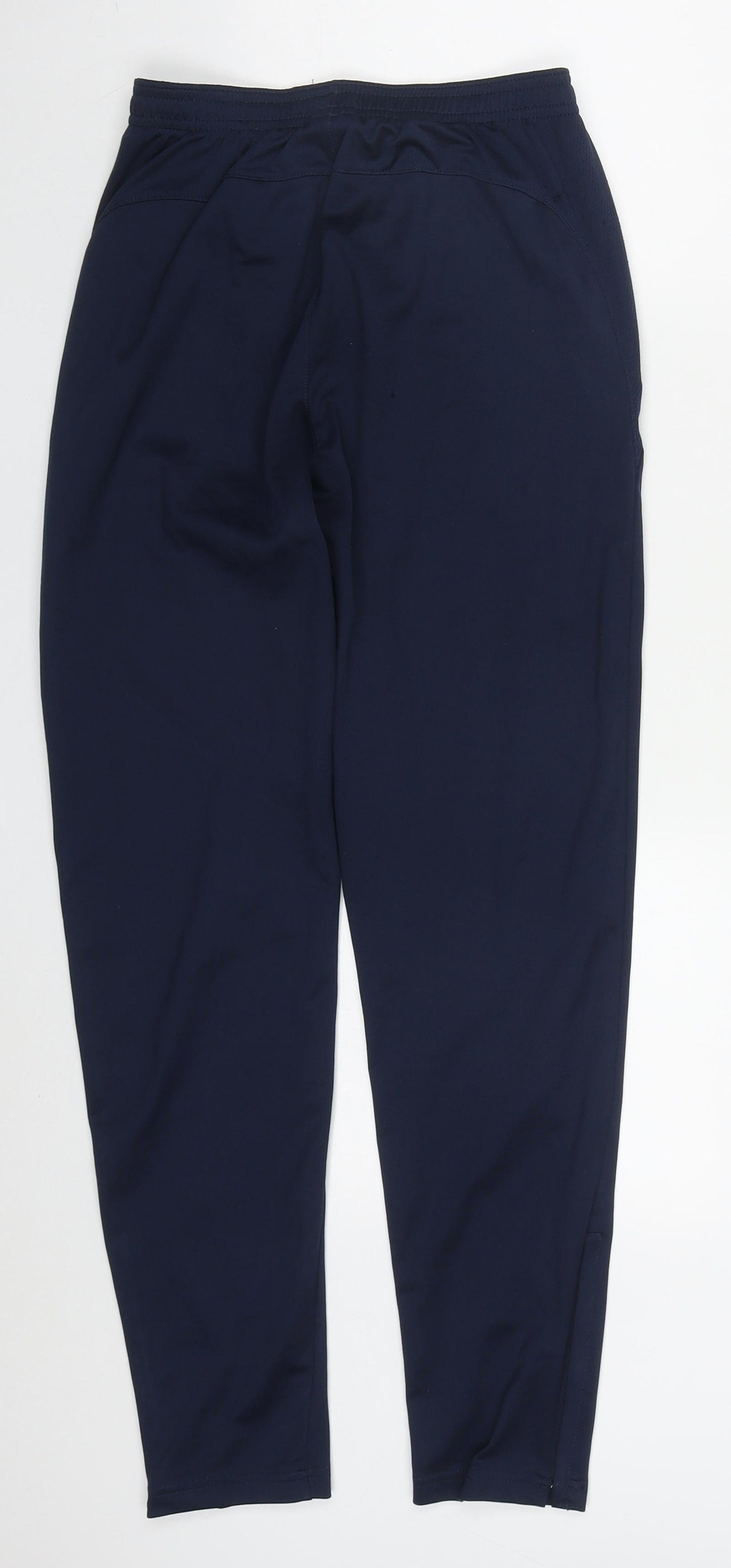 Nike Boys Blue  Polyester Sweatpants Trousers Size XL L27 in Regular