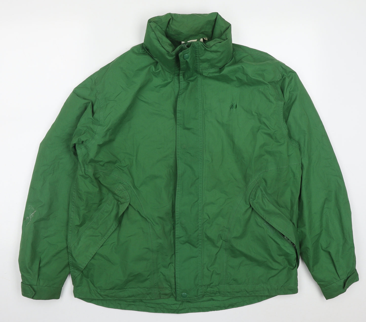 Iberdrola Mens Green   Jacket  Size M  Zip