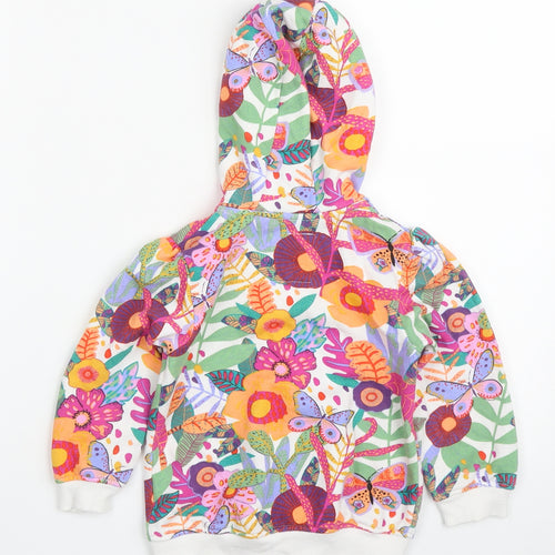 NEXT Girls Multicoloured Floral  Jacket  Size 18-24 Months   Zip