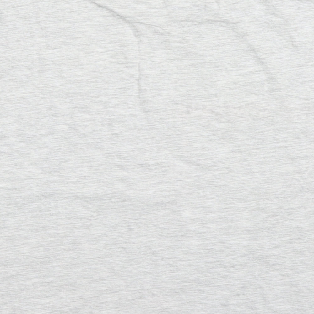 Primark Womens Grey Solid Polyester Top Pyjama Top Size 6   - The Original Mickey Mouse