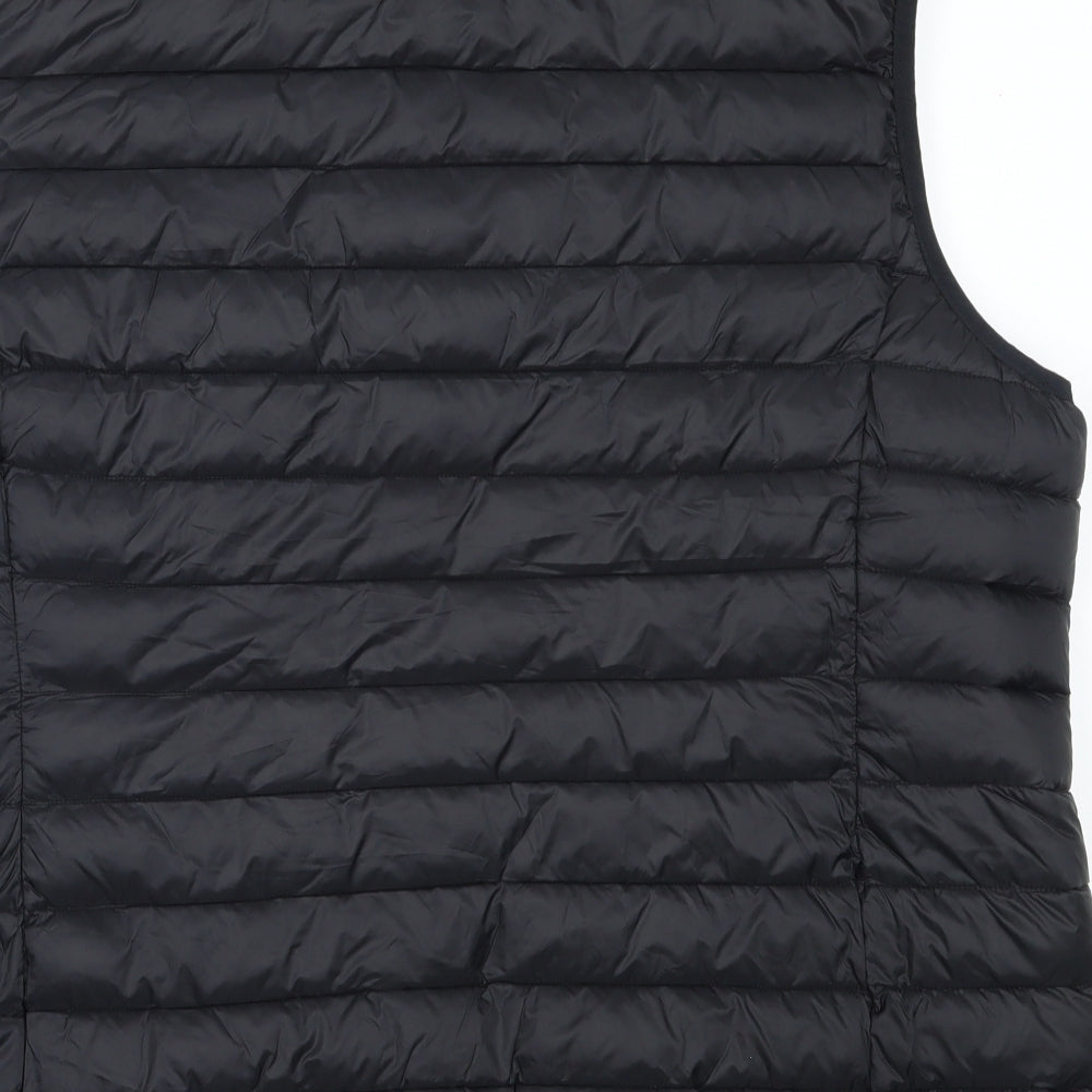 Dunnes Stores Mens Black   Gilet Coat Size XL