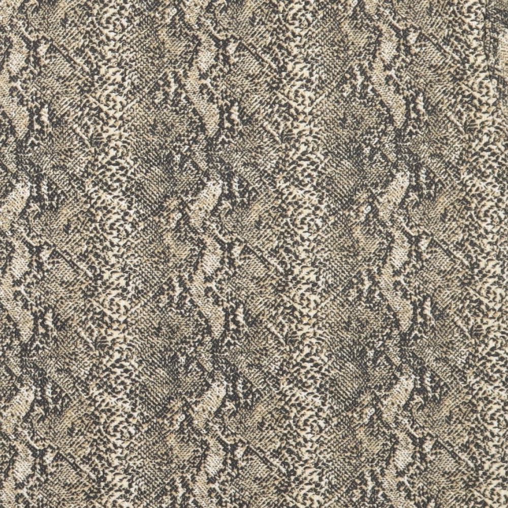 Zara Womens Beige Animal Print Polyester Basic T-Shirt Size M Round Neck