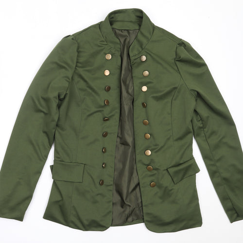 Preworn Womens Green   Military Jacket Jacket Size L