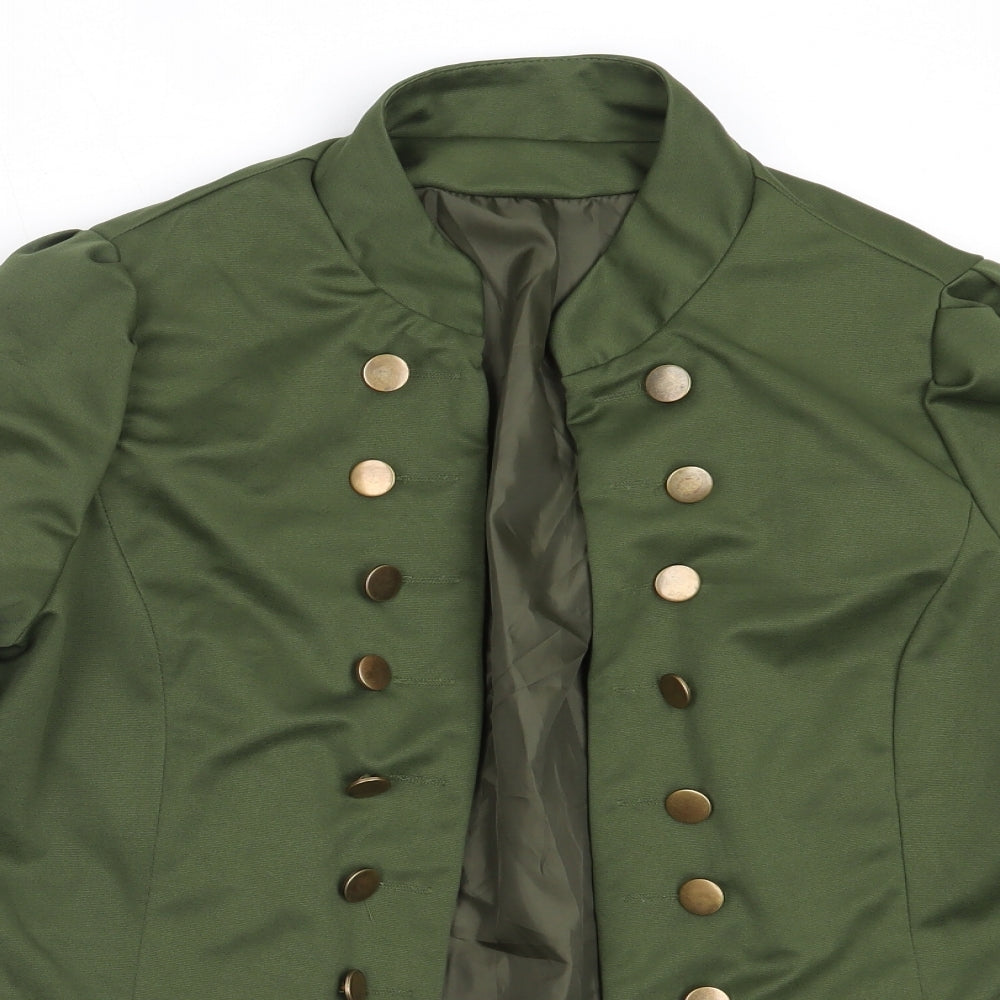 Preworn Womens Green   Military Jacket Jacket Size L