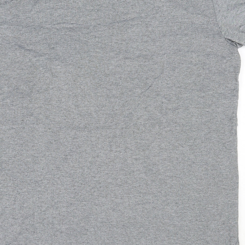 Nanny State Mens Blue  Cotton  T-Shirt Size L Round Neck