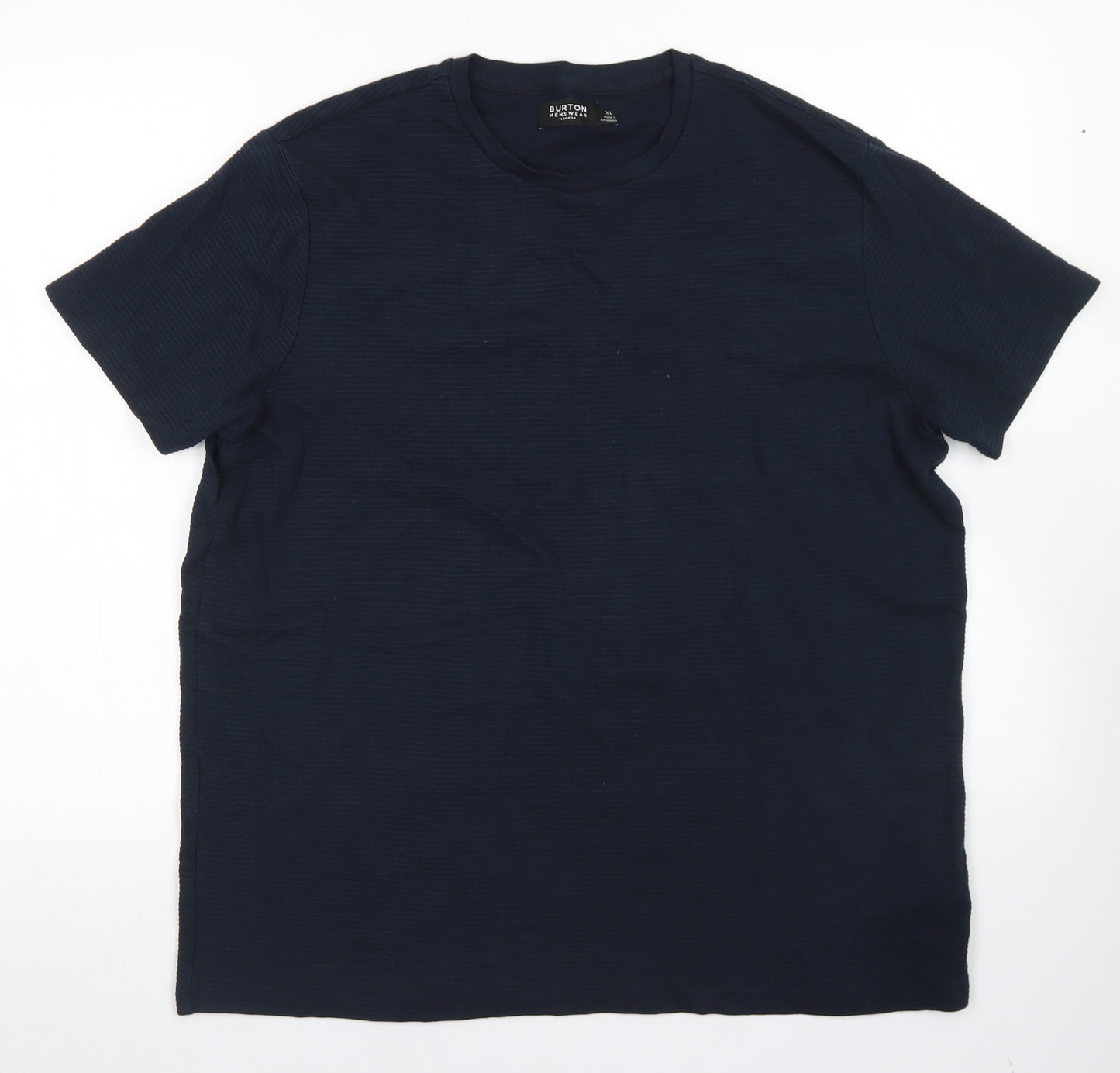 Burton Mens Blue  Cotton  T-Shirt Size XL Crew Neck