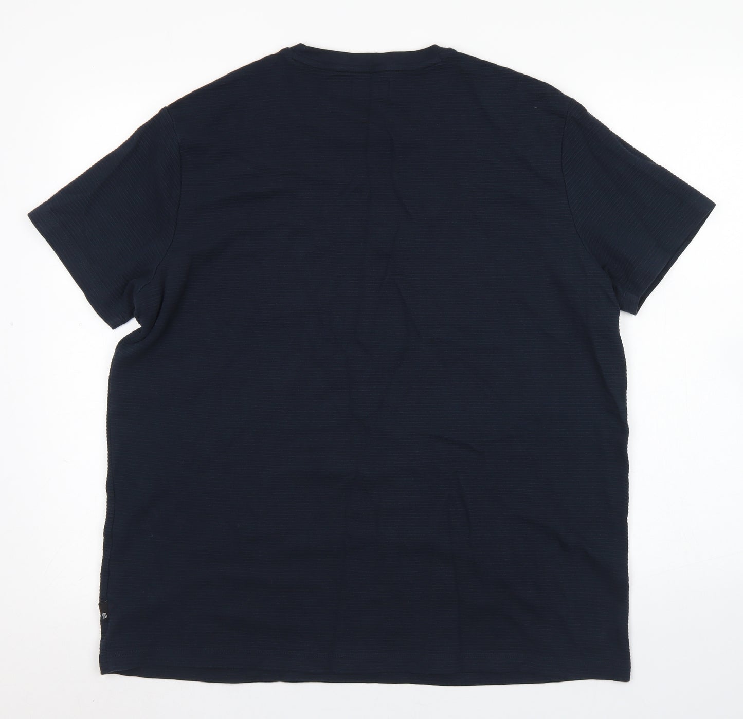 Burton Mens Blue  Cotton  T-Shirt Size XL Crew Neck