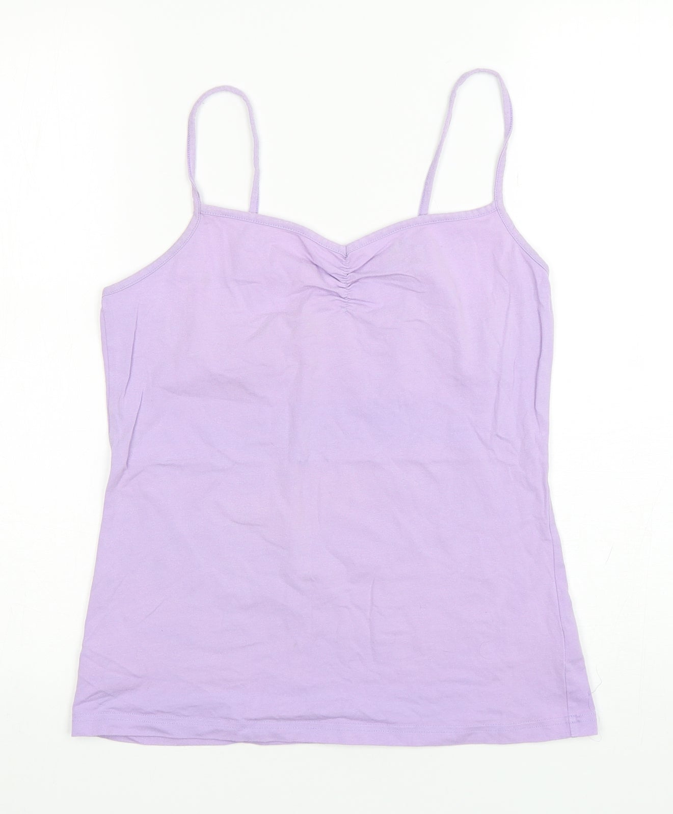 F&F Womens Pink  Cotton Top Pyjama Top Size 12