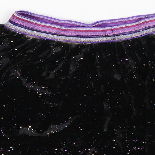 Nutmeg Girls Black  Polyester A-Line Skirt Size 2-3 Years  Regular