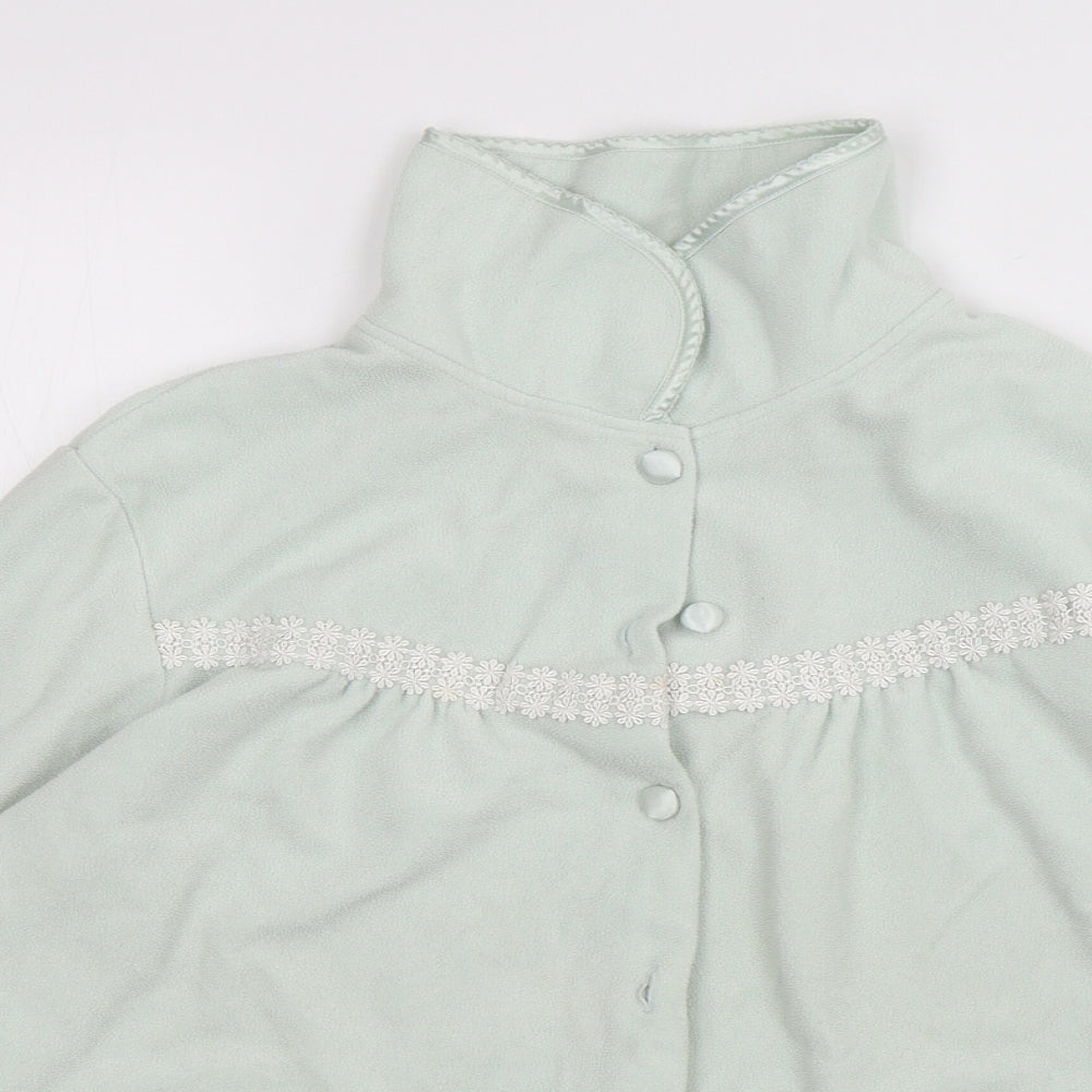 BHS Womens Green  Polyester Top Pyjama Top Size 8