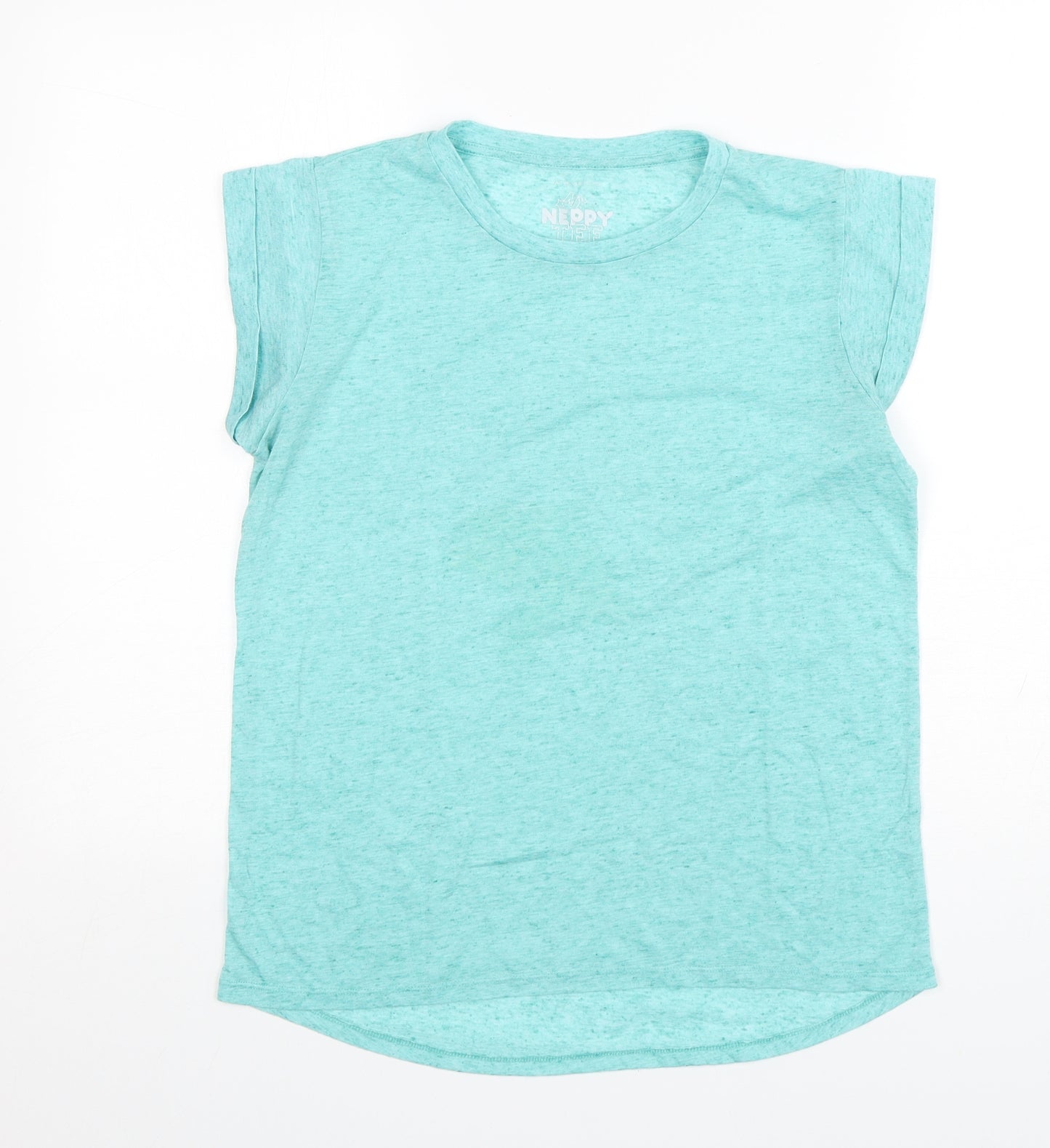 Atmosphere Womens Green   Basic T-Shirt Size 8 Round Neck