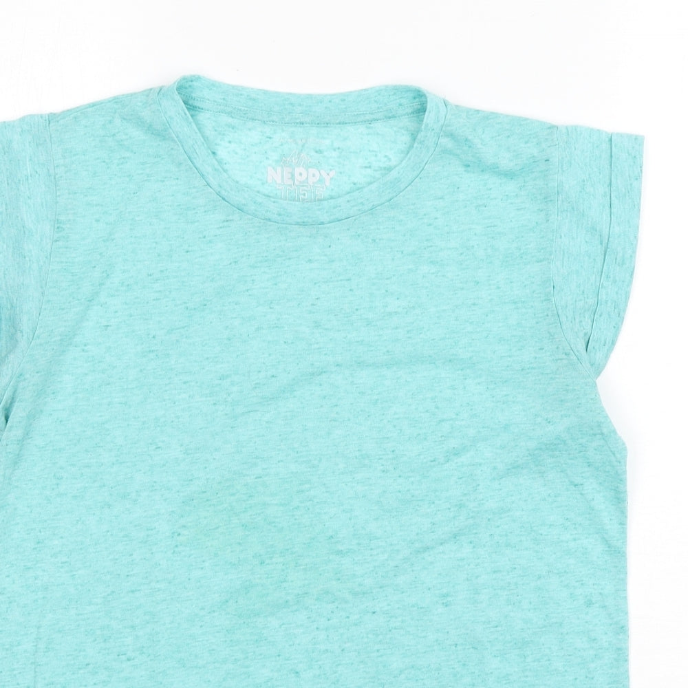 Atmosphere Womens Green   Basic T-Shirt Size 8 Round Neck