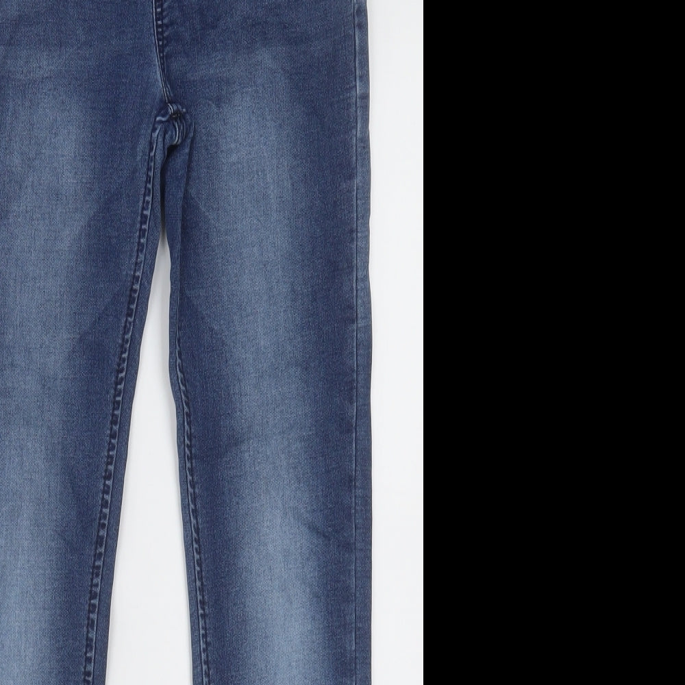 NEXT Boys Black  Cotton Straight Jeans Size 11 Years  Regular Tie