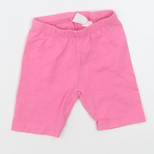 Zara Girls Pink  Cotton Shorts Outfit/Set Size 18-24 Months