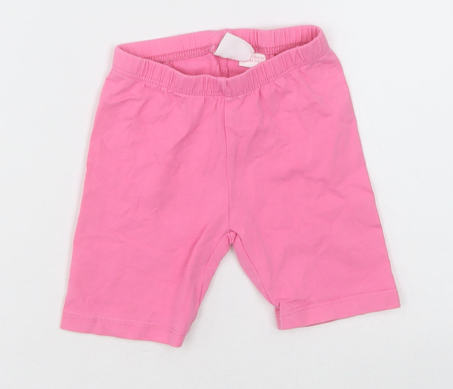 Zara Girls Pink  Cotton Shorts Outfit/Set Size 18-24 Months