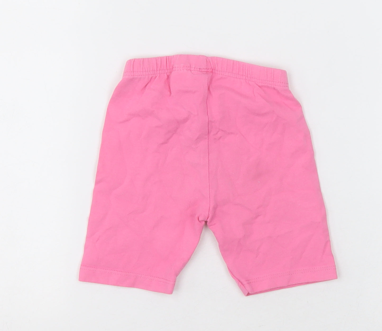 Zara Girls Pink  Cotton Shorts Outfit/Set Size 18-24 Months