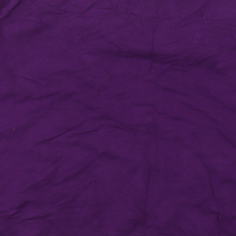 Marks and Spencer Womens Purple  Viscose Pullover Sweatshirt Size 22  Pullover