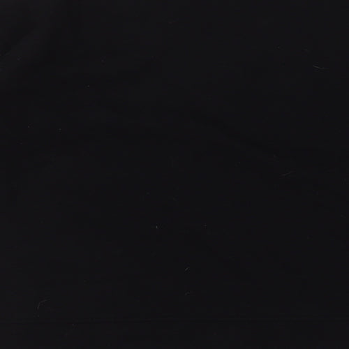 Primark Womens Black Crew Neck  Cotton Pullover Jumper Size 6
