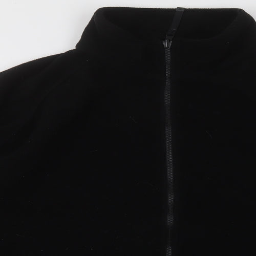 Regatta Mens Black  Polyester Full Zip Sweatshirt Size 3XL