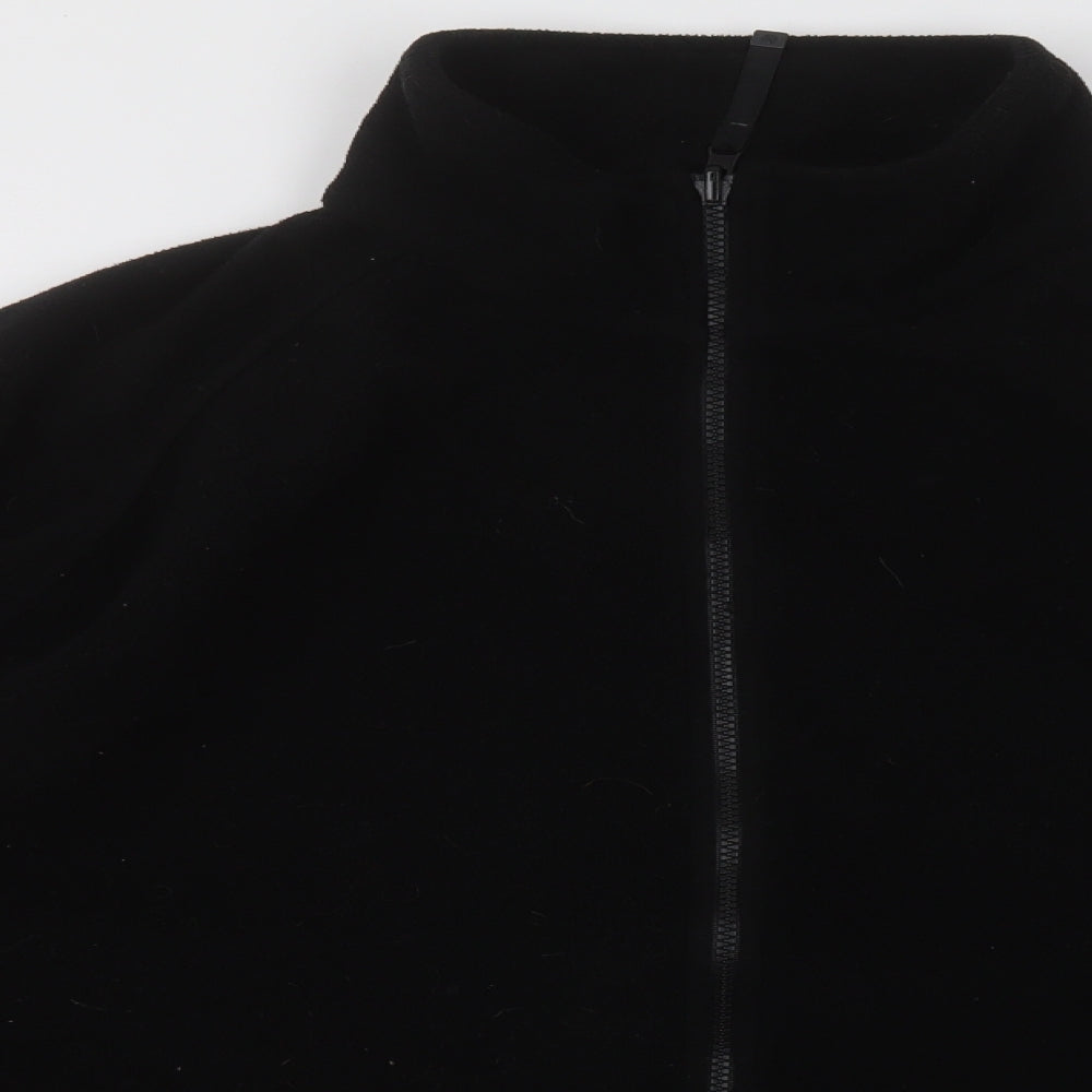 Regatta Mens Black  Polyester Full Zip Sweatshirt Size 3XL