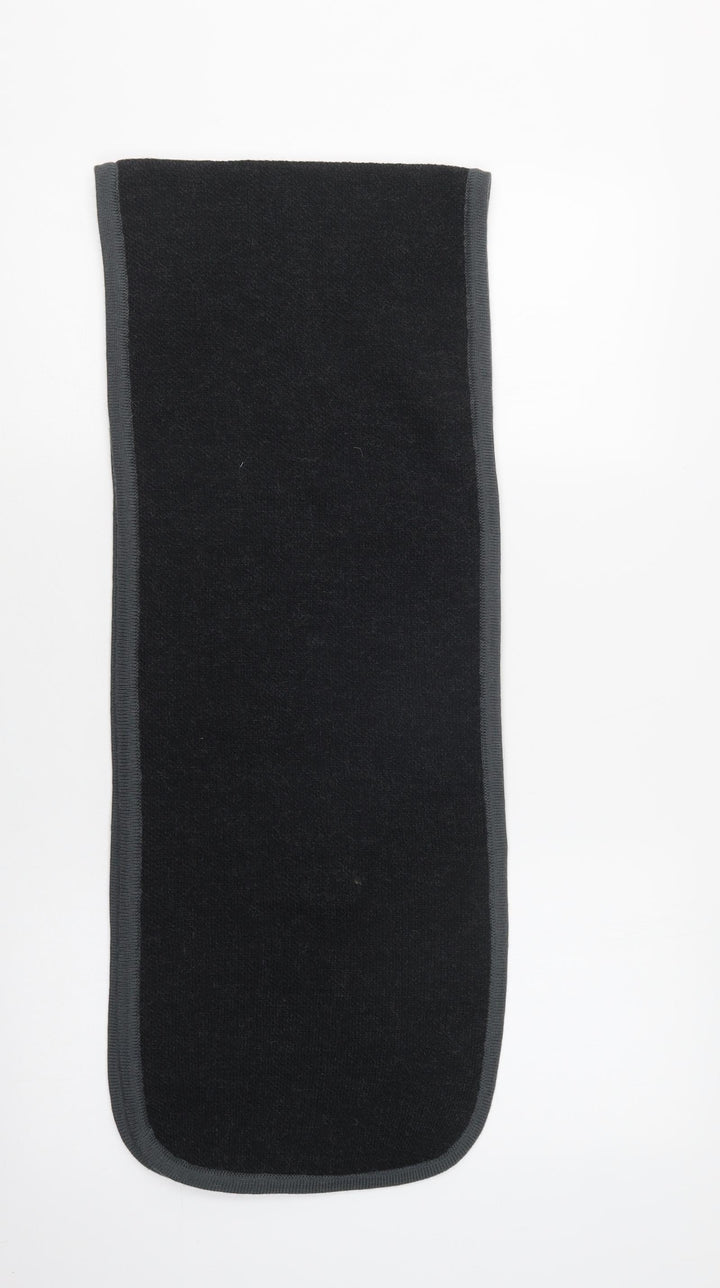 Tailored Image Mens Black  Acrylic Scarf  One Size