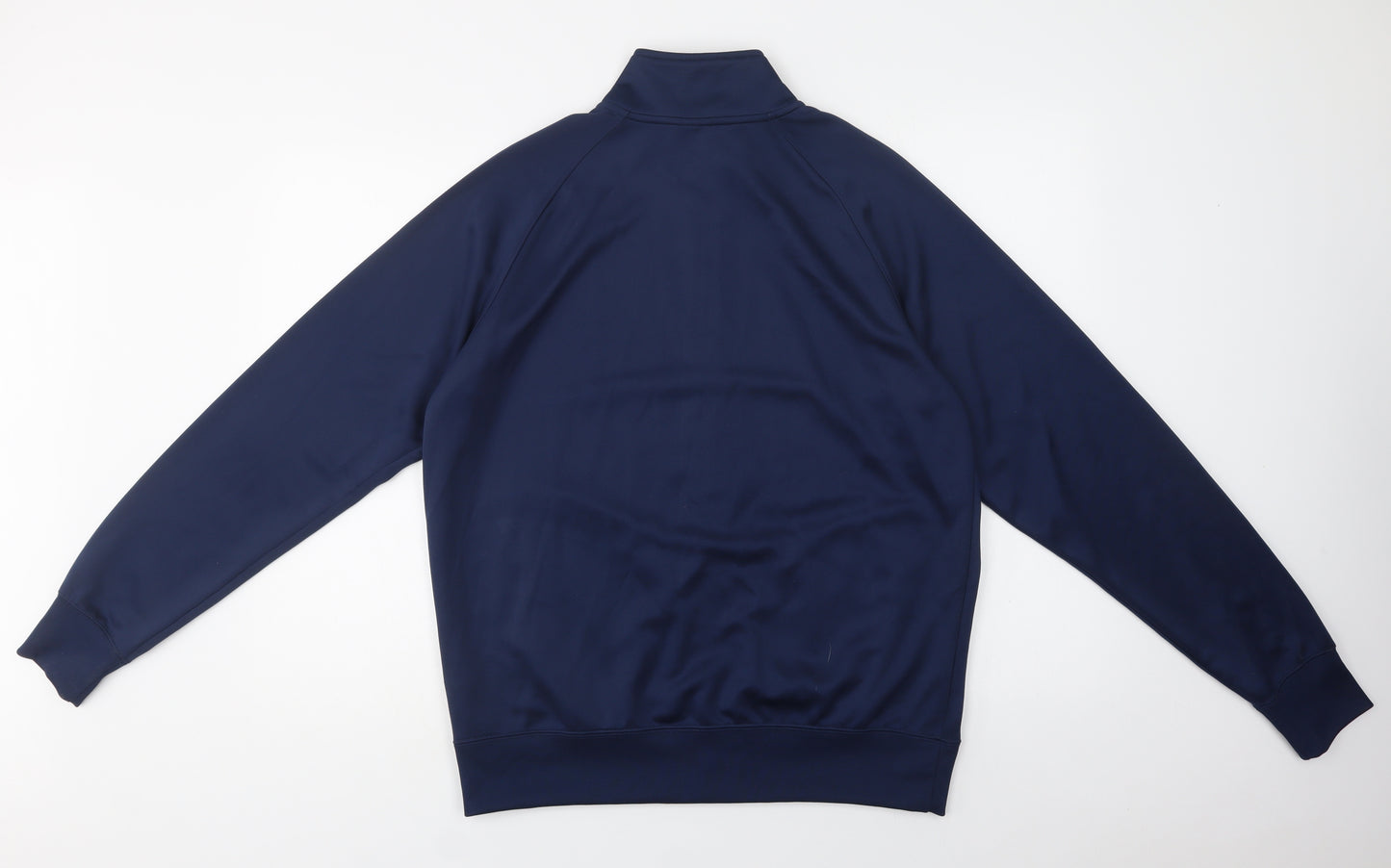 Nike Mens Blue  Polyester Full Zip Sweatshirt Size M   - Manchester United FC