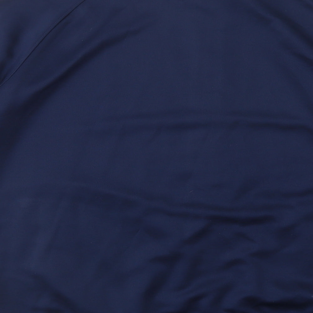 Nike Mens Blue  Polyester Full Zip Sweatshirt Size M   - Manchester United FC