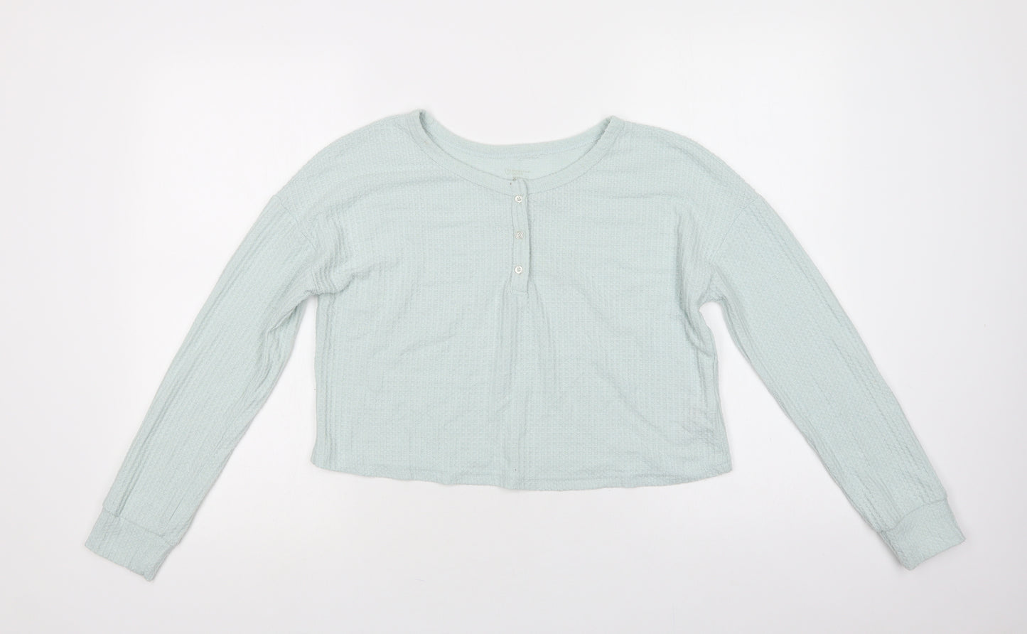 Primark Womens Green  Polyester Top Pyjama Top Size XS