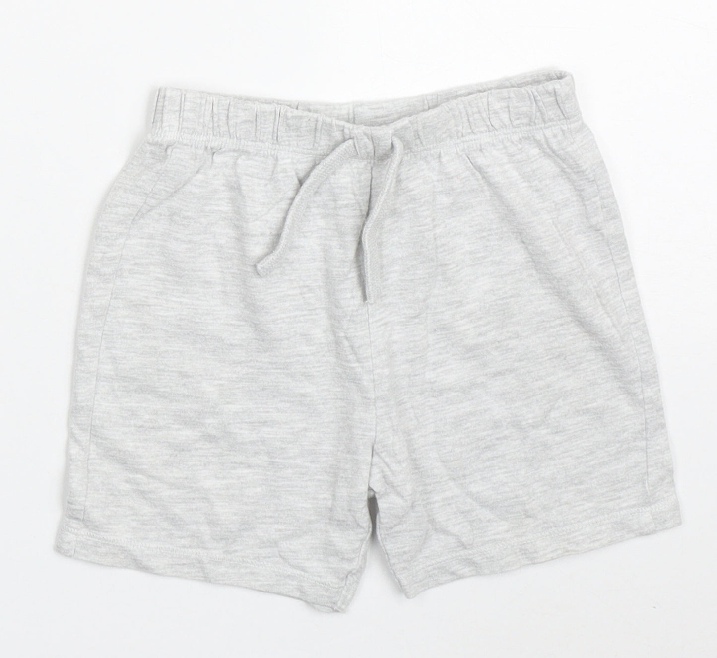 Fred & Flo Baby Grey  Cotton Cropped Trousers Size 12-18 Months  Drawstring - Sweat Shorts