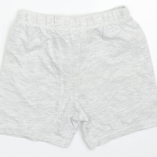 Fred & Flo Baby Grey  Cotton Cropped Trousers Size 12-18 Months  Drawstring - Sweat Shorts